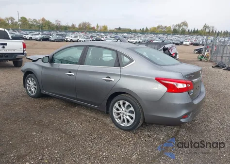 2018 Nissan Sentra Sv from USA, damaged, VIN 3N1AB7AP9JY277596